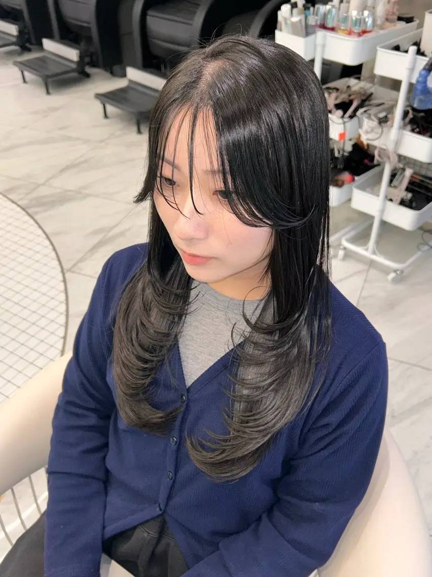 ロング カラー オールマイティ美容師 💋𝑨𝑵𝑵𝑨のヘアスタイル