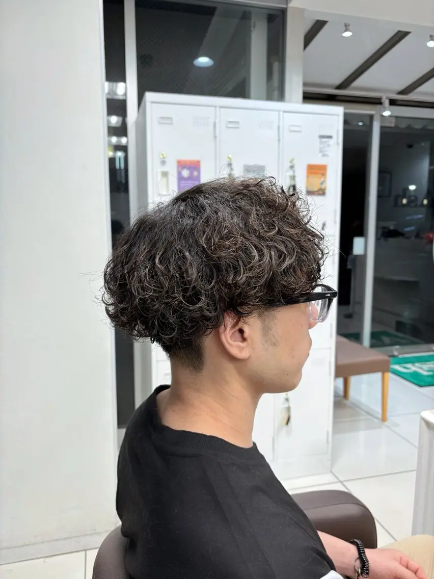 パーマ カット パーマ トリートメント 丸山 萌愛のヘアスタイル