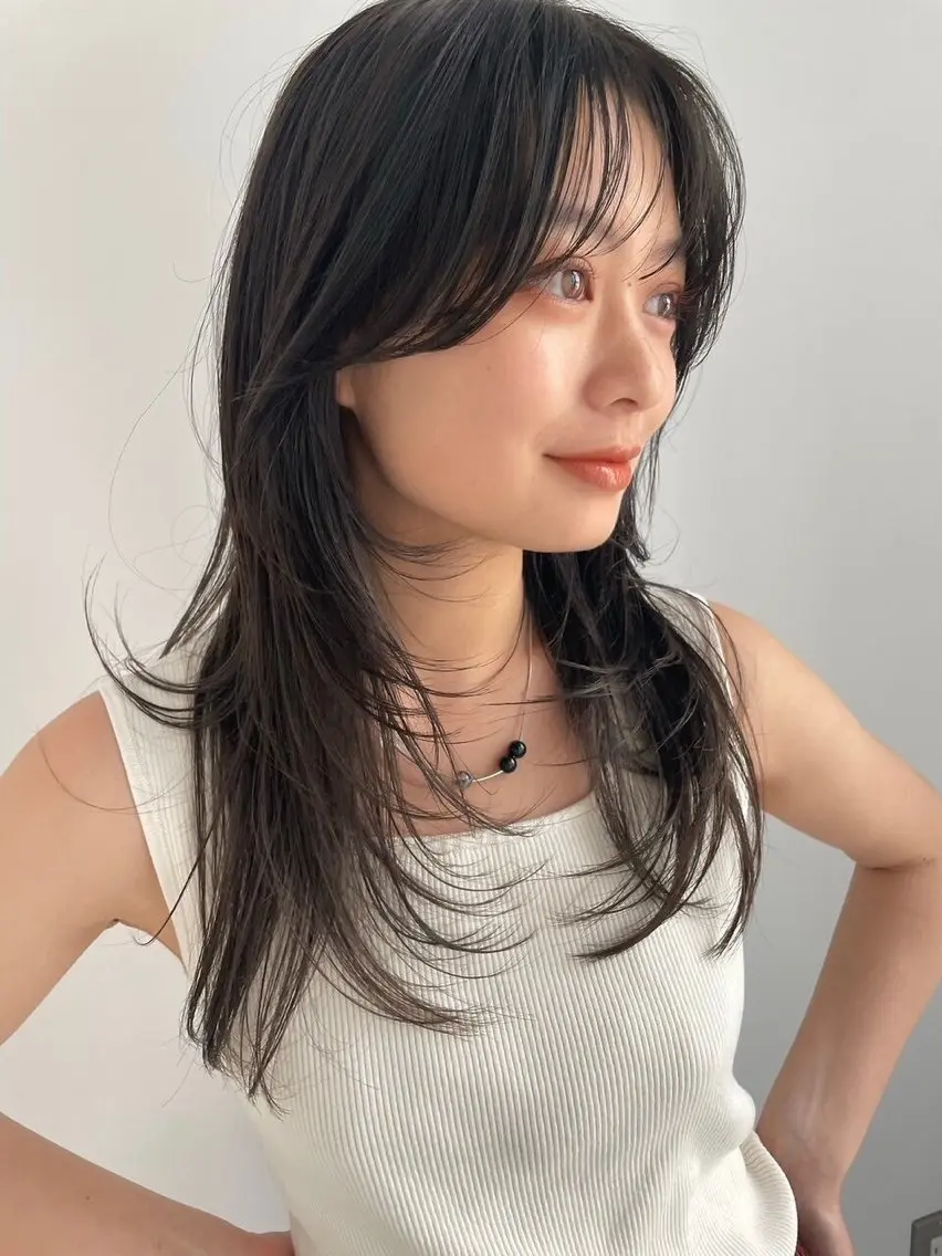 セミロング 伊藤 壮尭のヘアスタイル