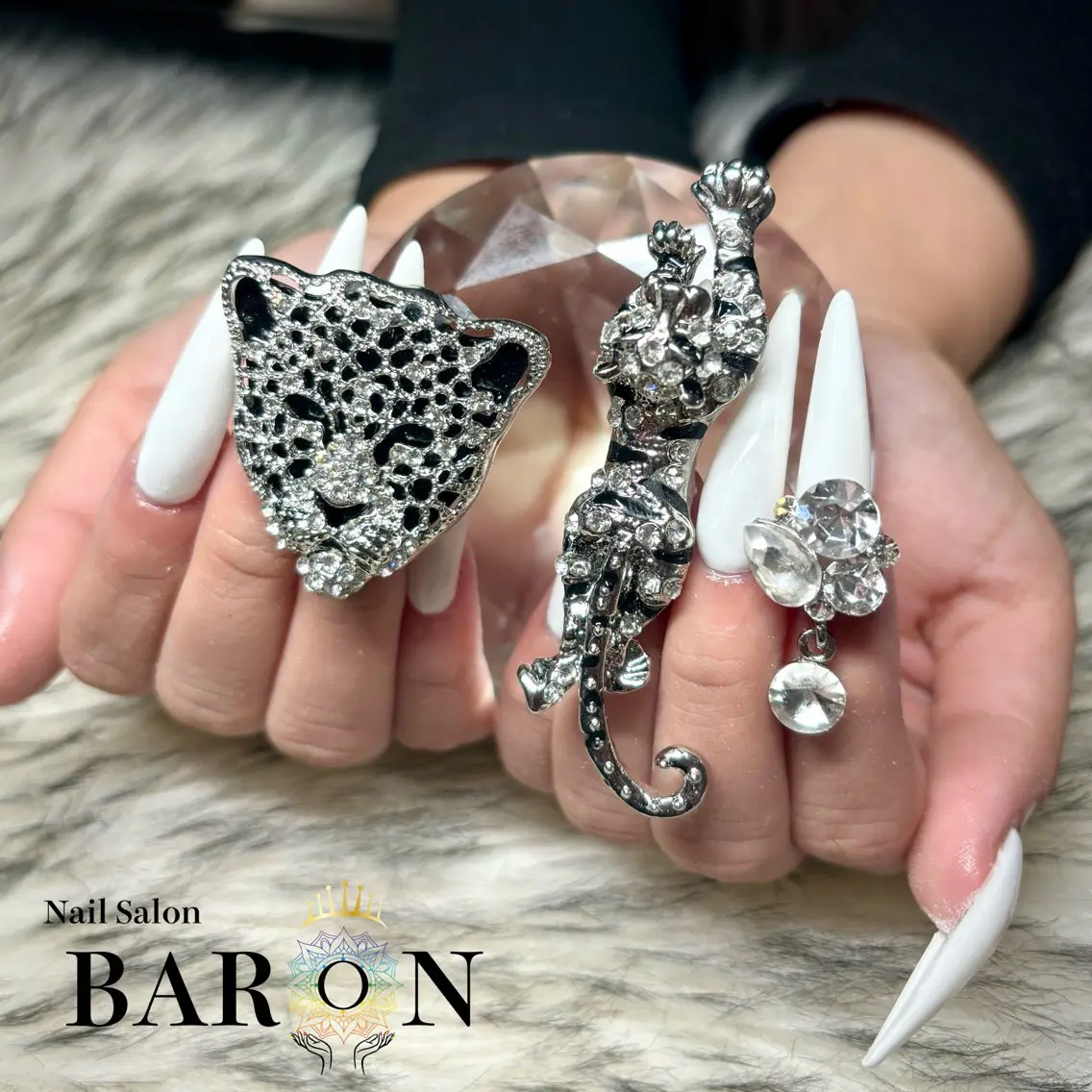 ネイル 持ち込み スカルプネイル ハンドネイル ♛BARON♛ MANAのネイルデザイン