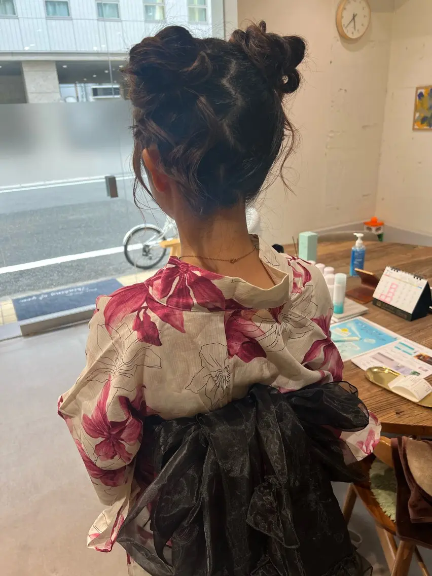 ヘアアレンジ 着付け 風元 亜友美のその他イメージ