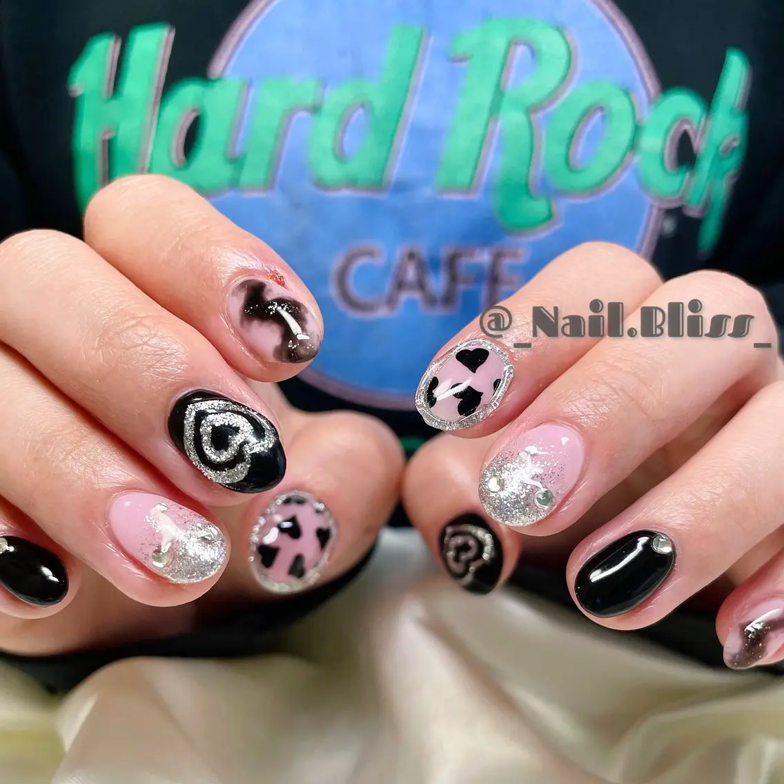 ネイル 持ち込み ぷっくりネイル ハンドネイル NAIL BLISSのネイルデザイン