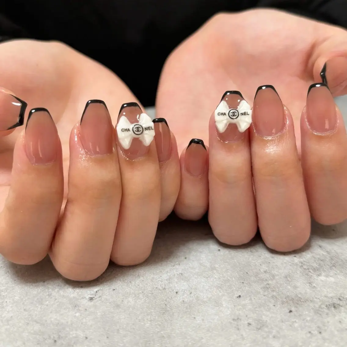 ネイル ハンドネイル フットネイル 直方市ネイルサロン minuitのネイルデザイン