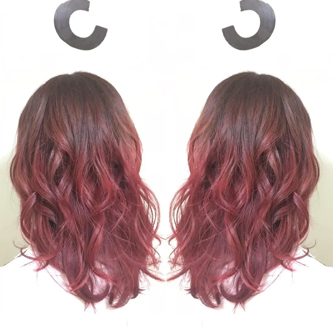ミディアム カラー ヘアアレンジ メンズ キッズ ネイル マツエク・マツパ グラデーションカラー ピンクカラー カラーマツエク グラデーション ピンク 綺麗な髪質にしたい方 限定🌈清水 祥のヘアスタイル