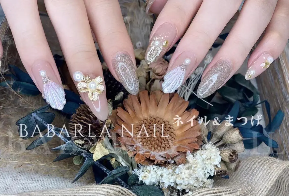 ネイル キラキラネイル Babarla nailのネイルデザイン