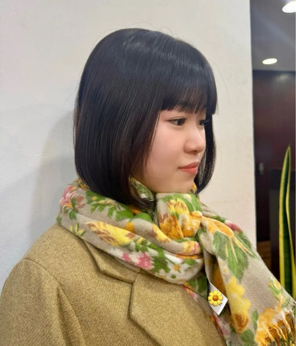 ショート ヘアカラー 韓国ヘア 🎀華澄のヘアスタイル