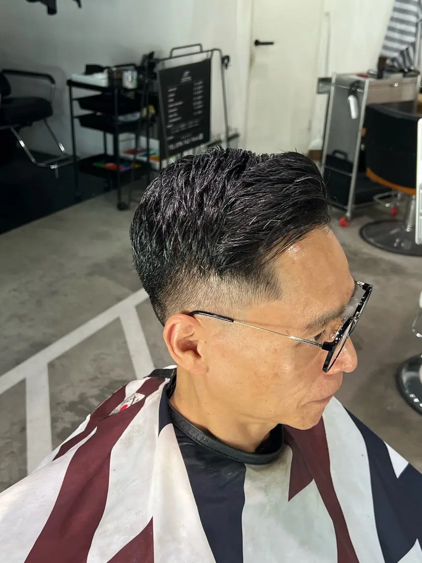 ショート 朝陽 /メンズヘア特化のヘアスタイル