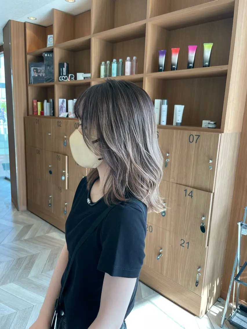 ミディアム 松本 将太のヘアスタイル