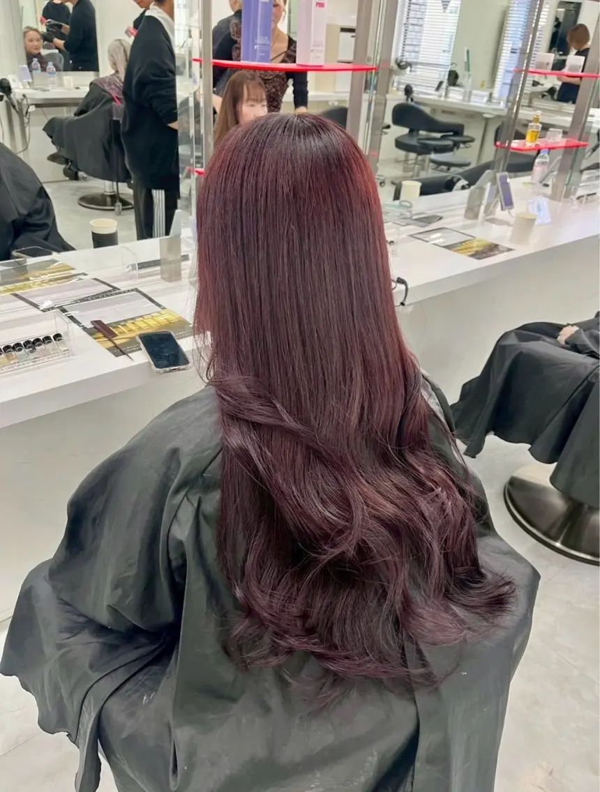 ロング カラー ヘアカラー トリートメント 🫧暖色カラー🫧/ Masaruのヘアスタイル