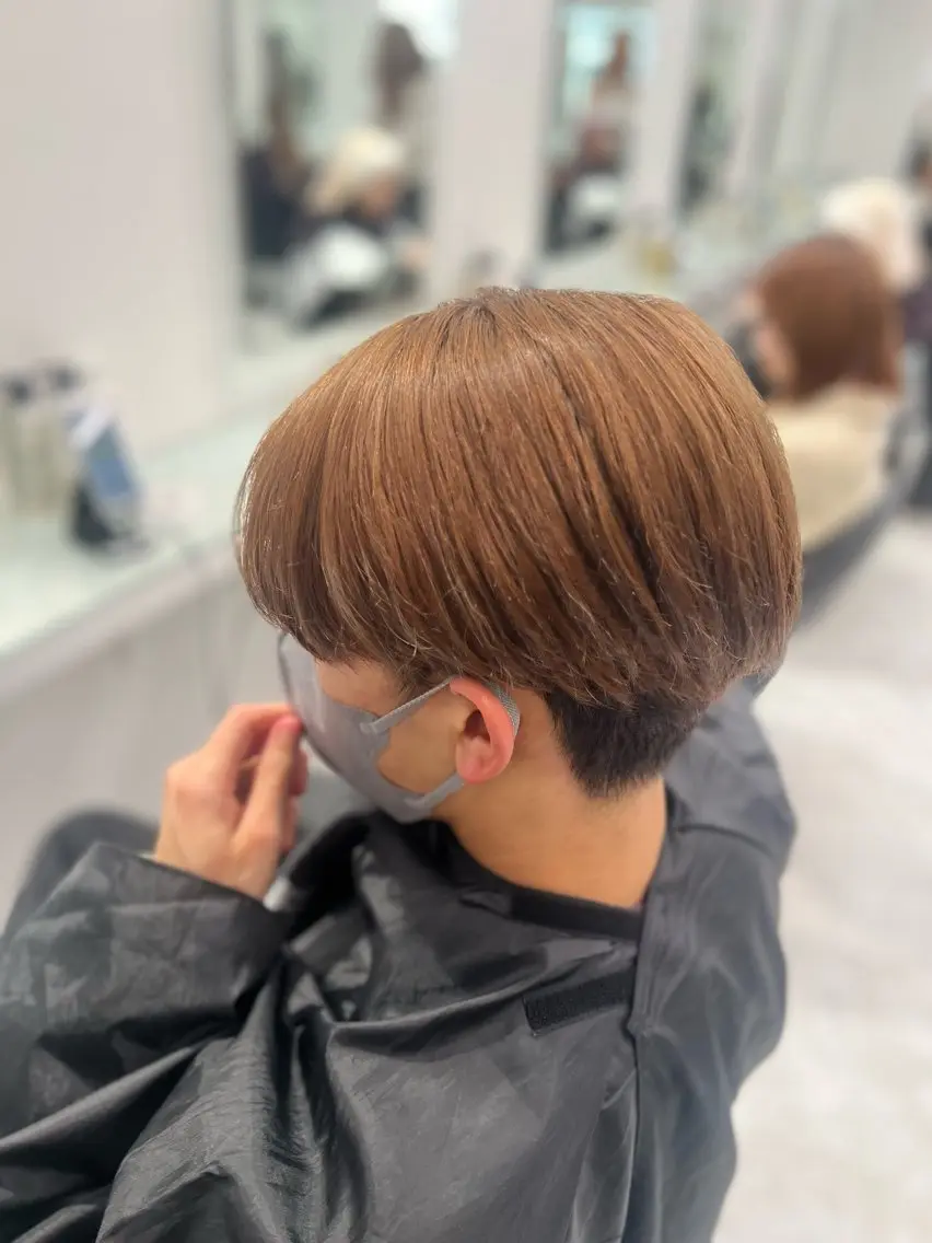 カラー カット ブリーチなし透明感 💗RYOTAのヘアスタイル