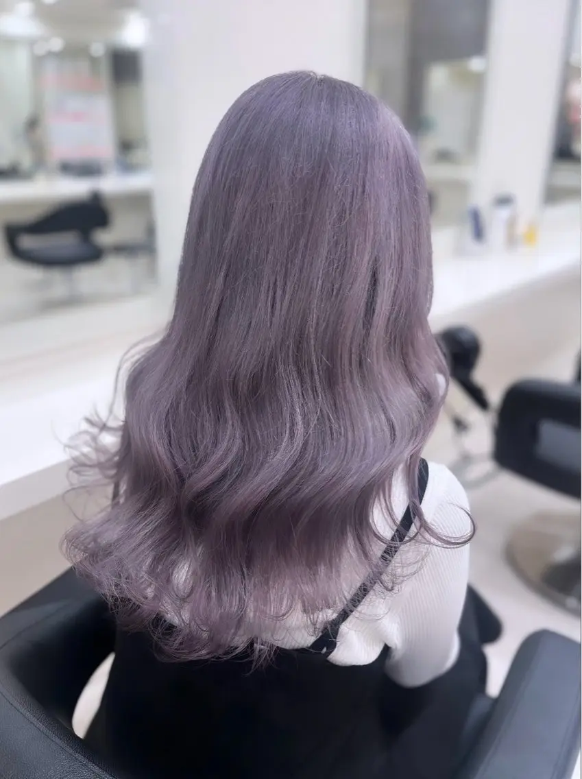 ロング 韓国ガーリー🤍ハイ トーン🤍Ayanaのヘアスタイル