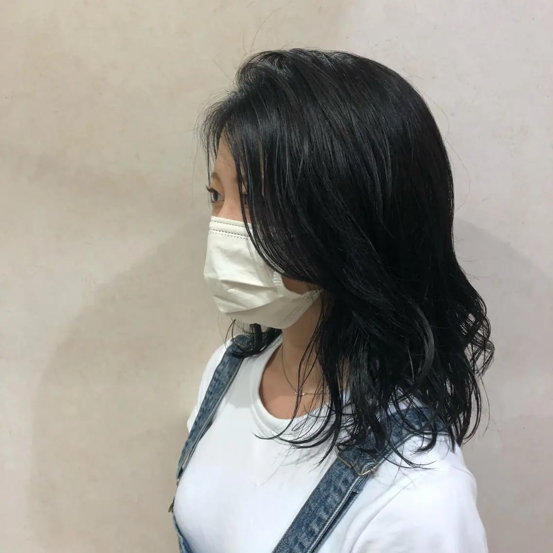 ミディアム 髪質改善 メンズパーマゆうひのヘアスタイル