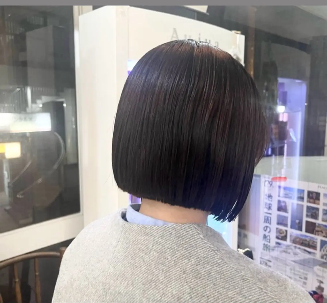 ミディアム うる艶レイヤー/ 店長💎まな💎のヘアスタイル