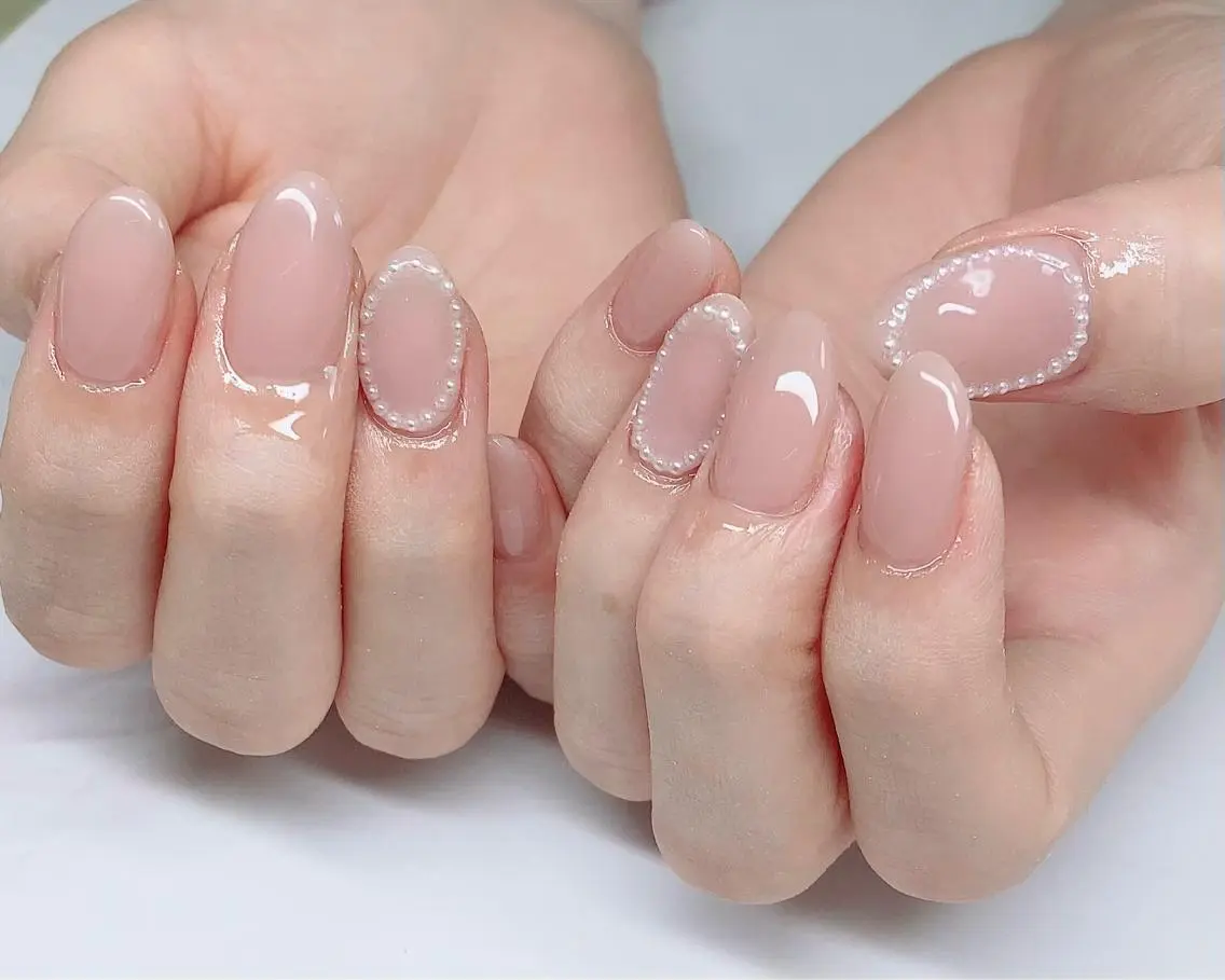 ミディアム カラー ネイル オフィスネイル Nail_by N1のネイルデザイン