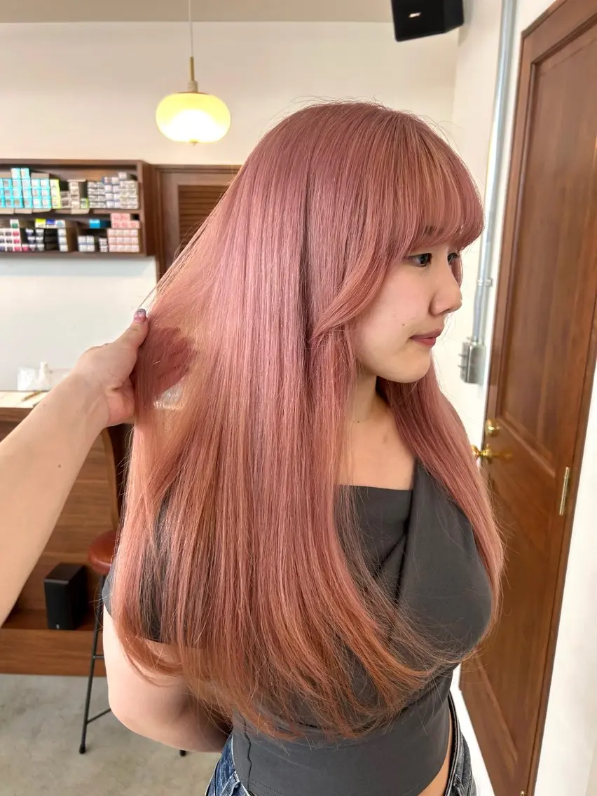 ロング カラー ヘアカラー 大阪梅田/ イマムラミヅキのヘアスタイル