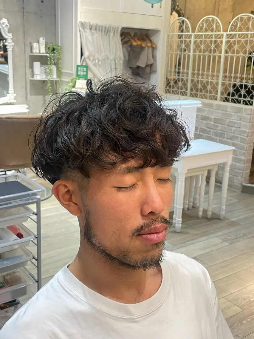 ショート カット パーマ 南青山 DAMANI タクミのヘアスタイル