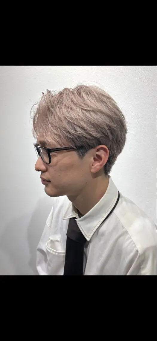 ショート カラー 【メンズパーマ特化】 中戸 滉のヘアスタイル