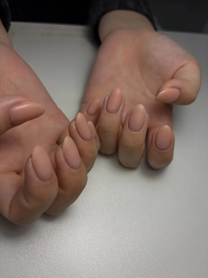 ネイル マットネイル ハンドネイル Li'a AYAKAのネイルデザイン