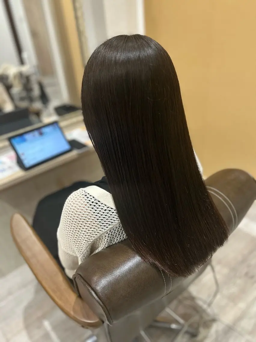 セミロング パーマ 堀 大輔のヘアスタイル