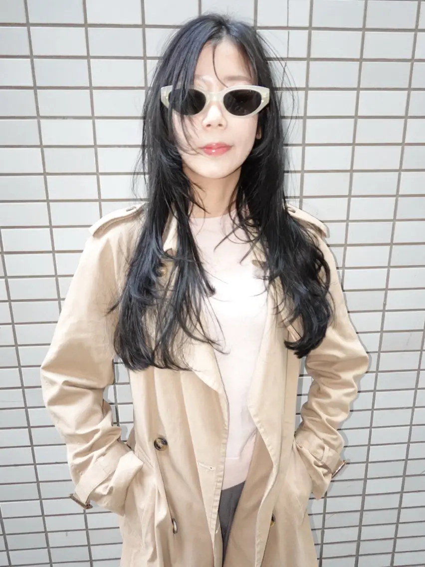 ロング カラー カット ヘアカラー 西原 大智のヘアスタイル