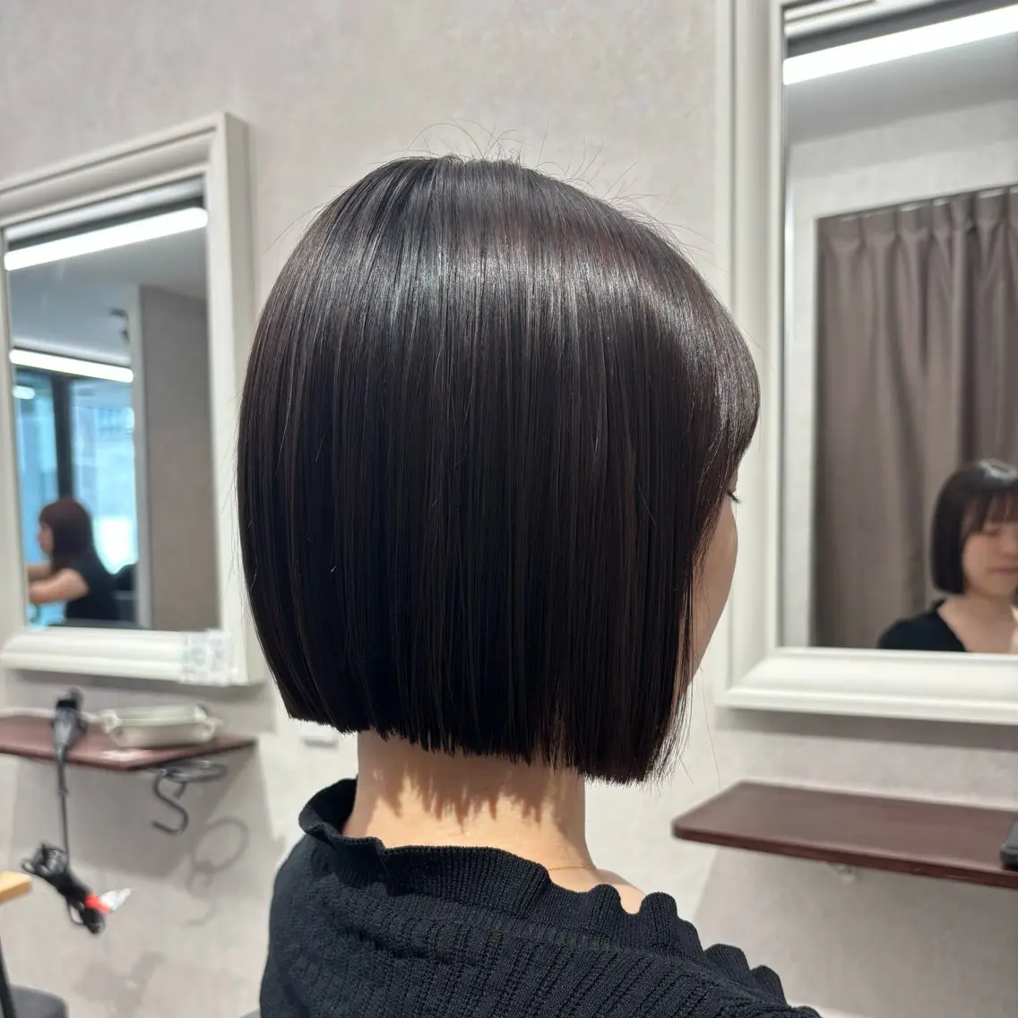 ショート レイヤー| ボブ|めぐ🫧のヘアスタイル