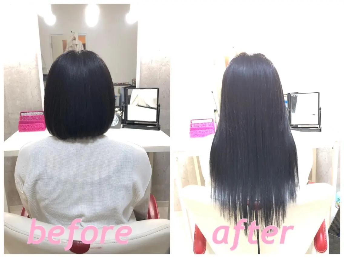 ロング エクステ 🌸ドレスアップ 心斎橋店🌸のヘアスタイル
