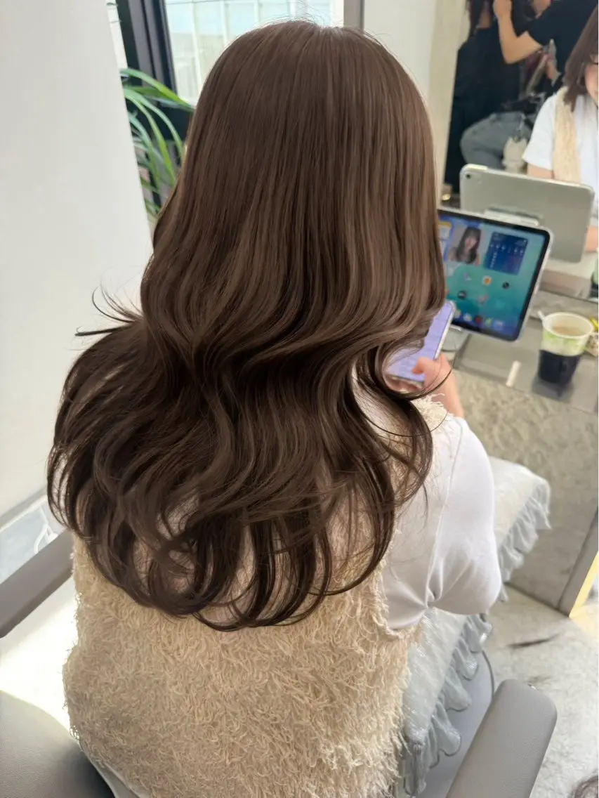 カラー ヘアカラー トリートメント 艶カラー/髪質改善 そうたのヘアスタイル