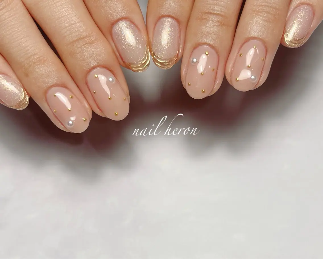 ネイル ハンドネイル saki_ nail heronのネイルデザイン