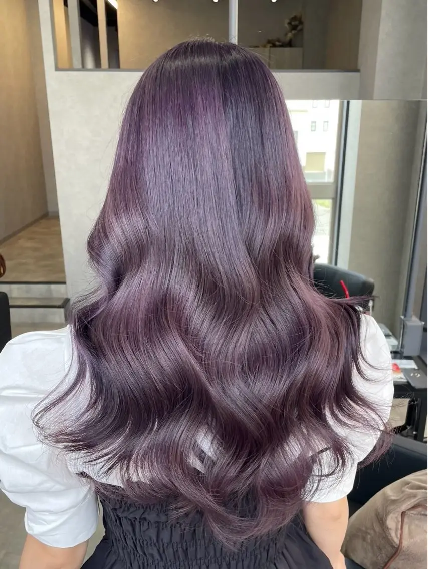 カラー りこ / 透明感カラー🎀🫧のヘアスタイル