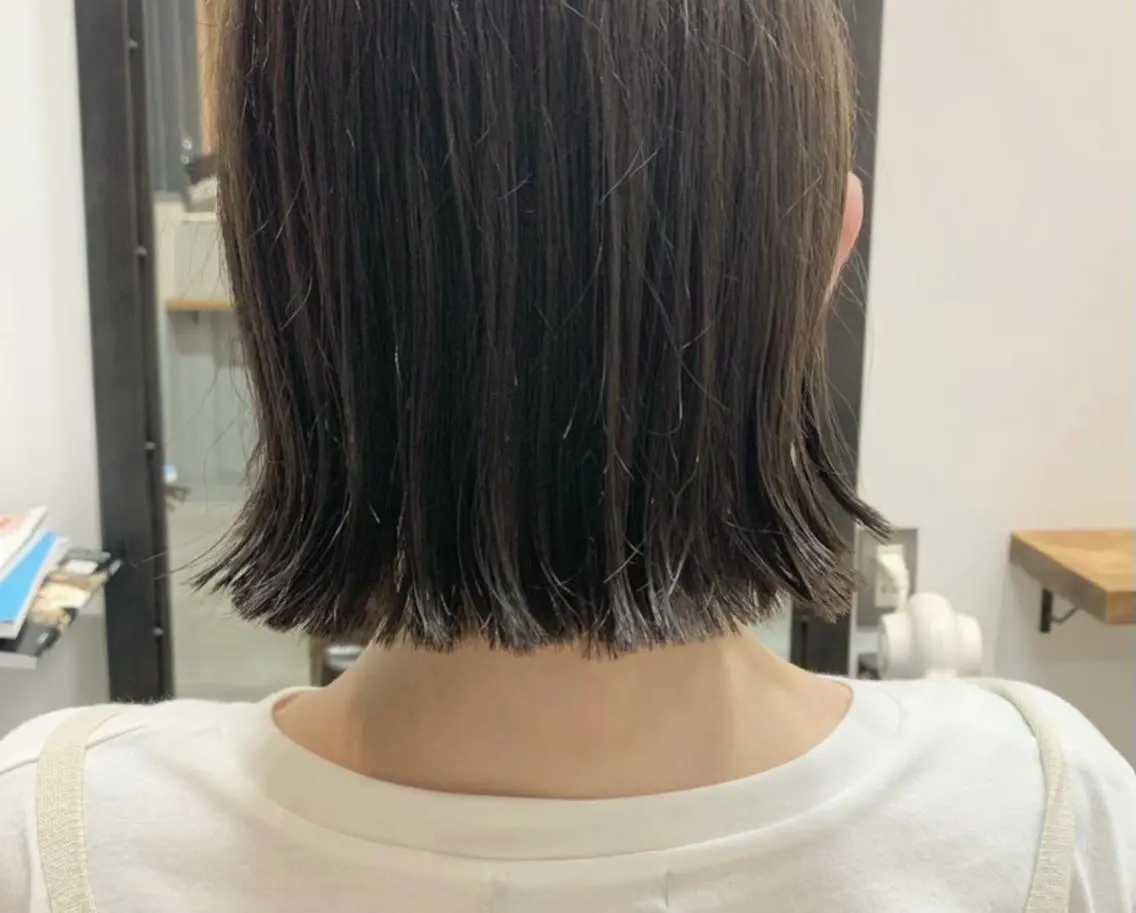 ショート minatsu 東京の技術を京都でのヘアスタイル