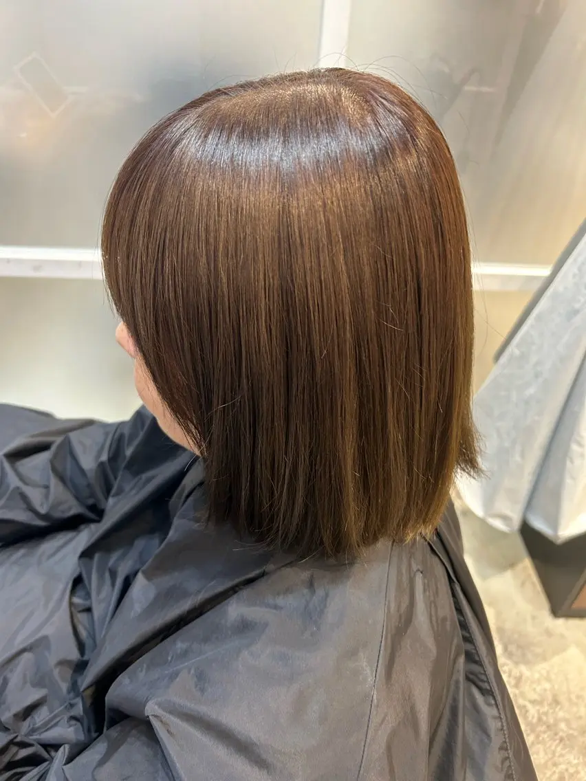 ショート ヘアカラー トリートメント ✨髪質改善✨ 壱成✂️のヘアスタイル