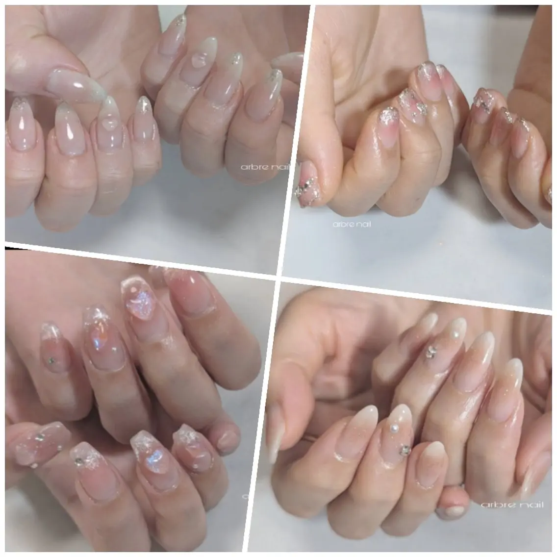 ネイル ハンドネイル ✯.。 arbre nail 。✯.のネイルデザイン