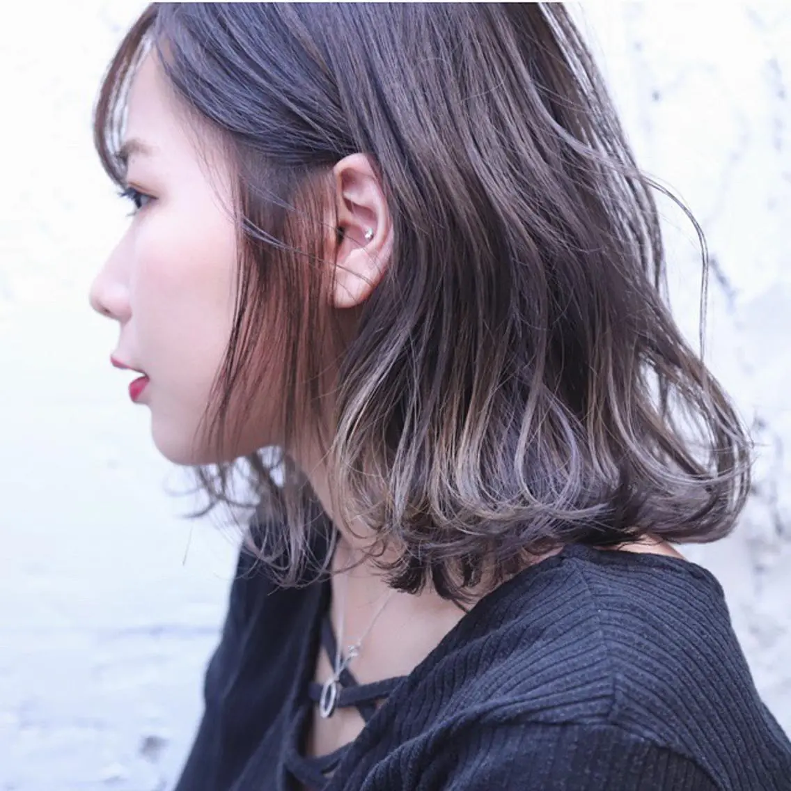 ミディアム 中山 泰徳のヘアスタイル