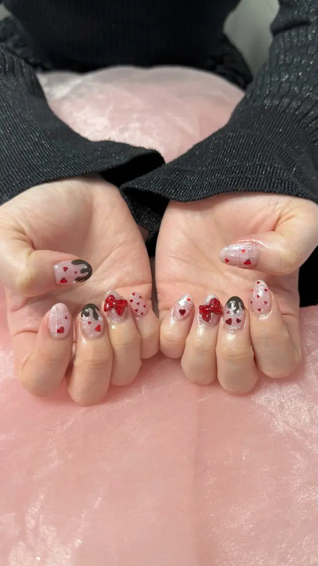 ネイル 長さ出し ハンドネイル RUMI nailのネイルデザイン