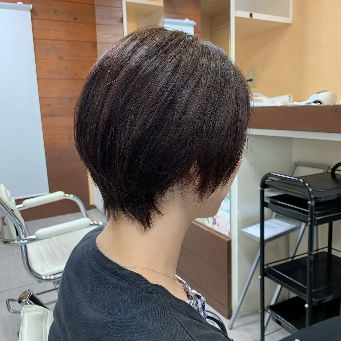 ショート カラー カット ヘアカラー トリートメント 似合わせ/前髪カット /店長 村上直也のヘアスタイル