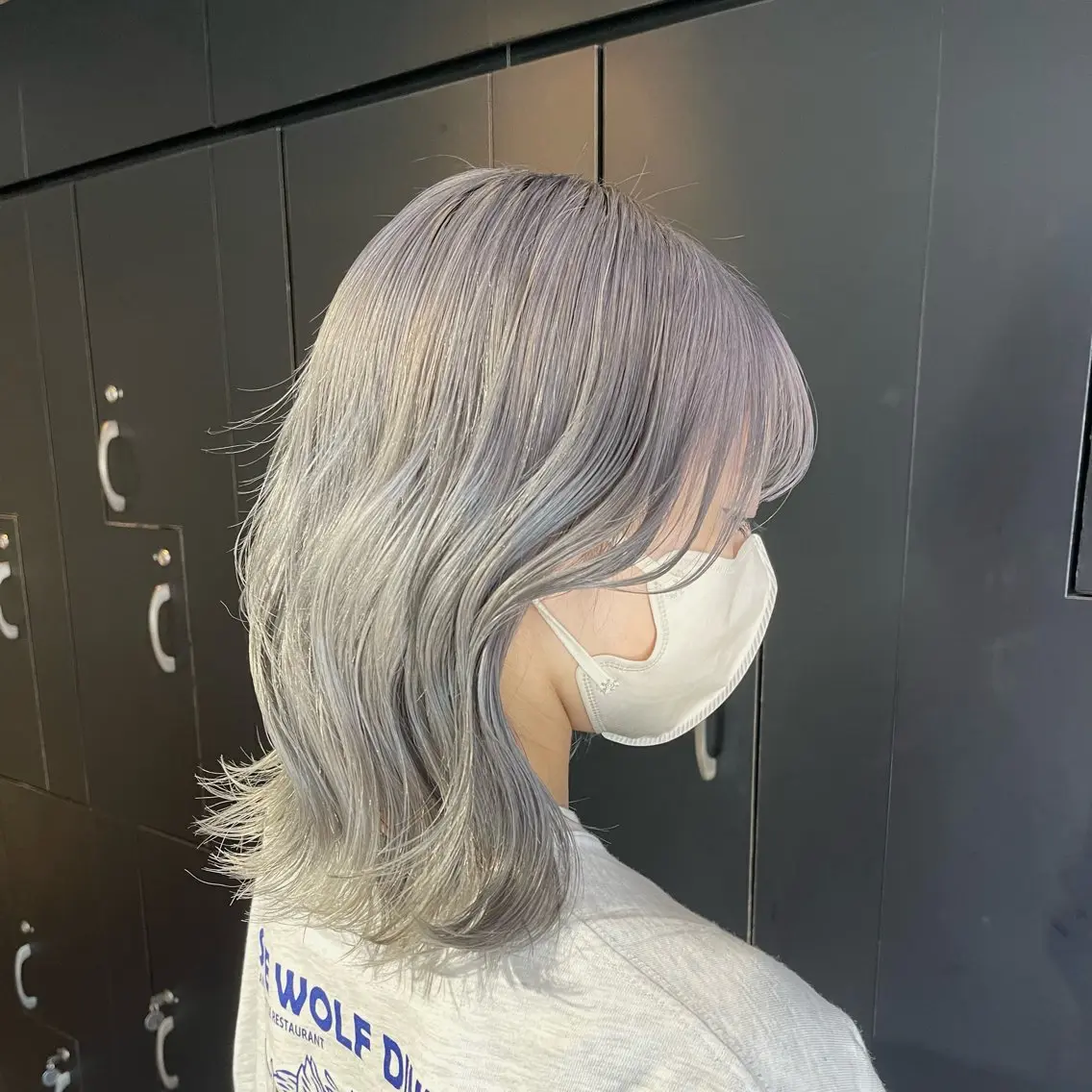 セミロング ヘアカラー ☪ ‎ハイトーン信者 ☪️yumeka🪩のヘアスタイル