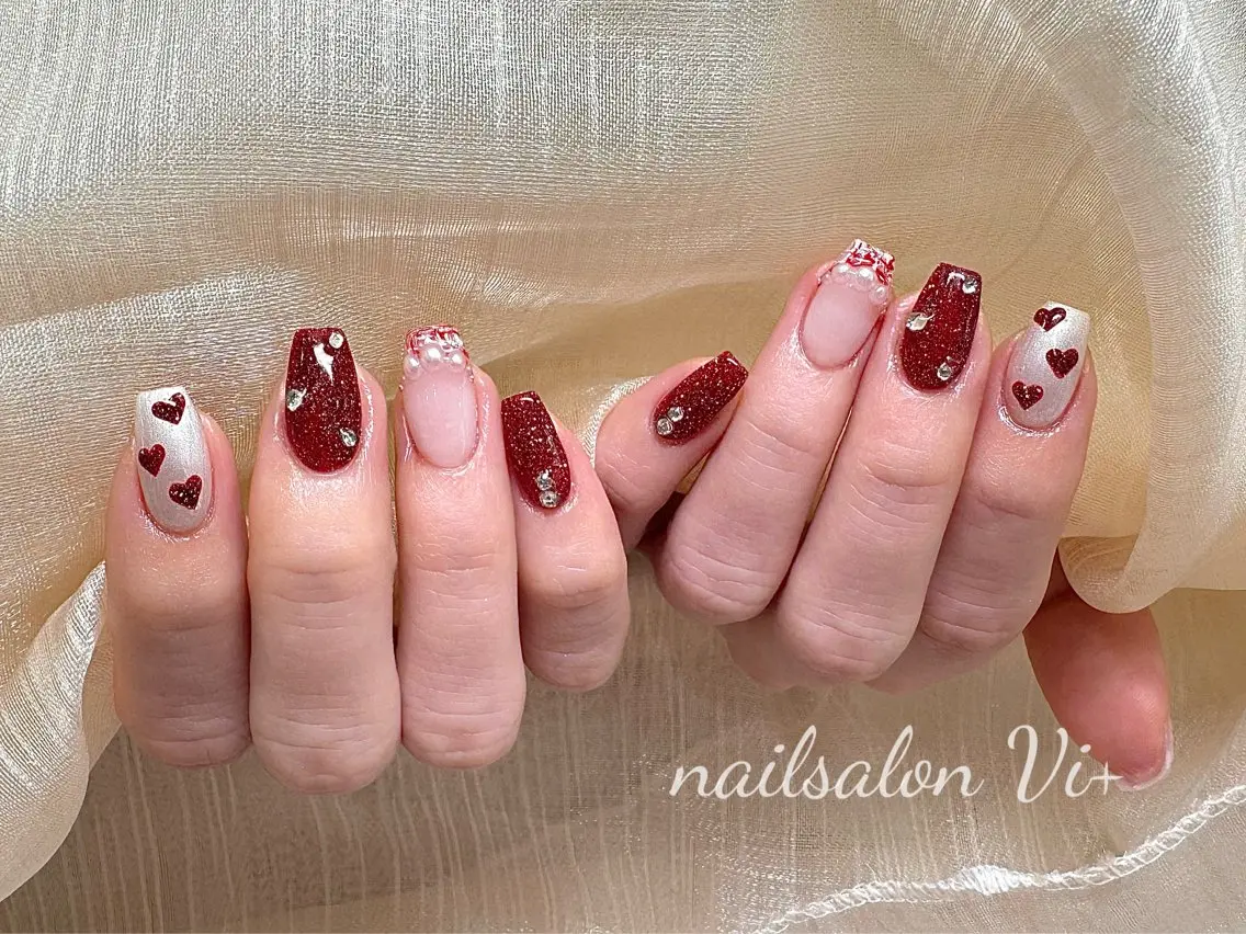 ネイル ハンドネイル ✨Nailsalon Vi+✨のネイルデザイン