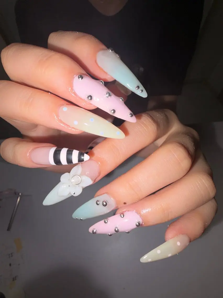 ネイル ハンドネイル mauvely モアナのネイルデザイン