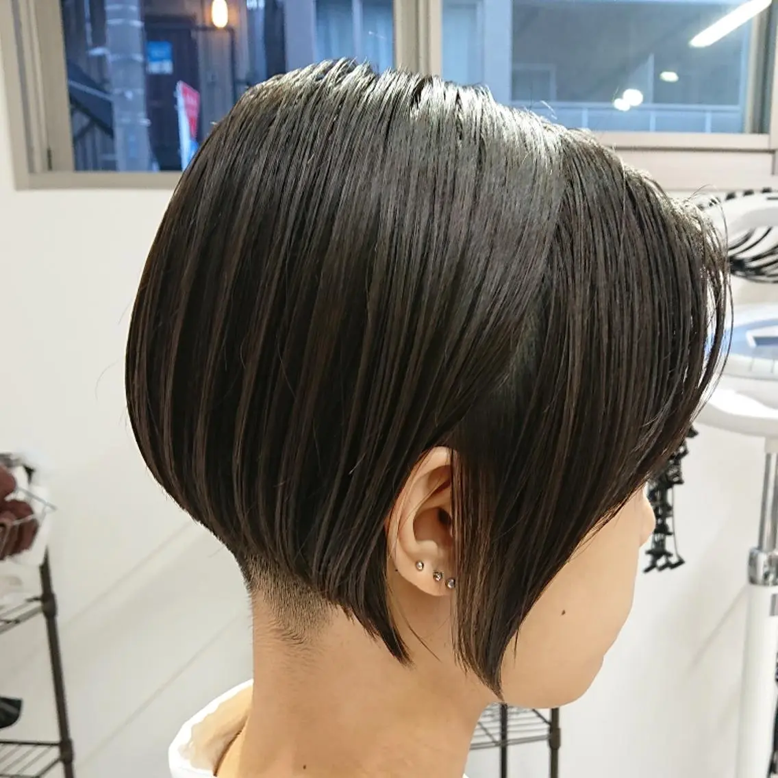 ショート ショートヘア カット 30.40代大人 ショート✨️井上雄輝のヘアスタイル