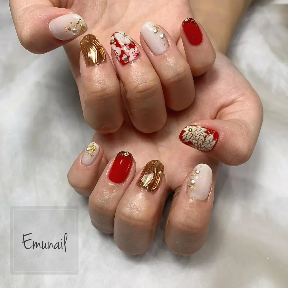 ネイル ハンドネイル Emu Nailのネイルデザイン