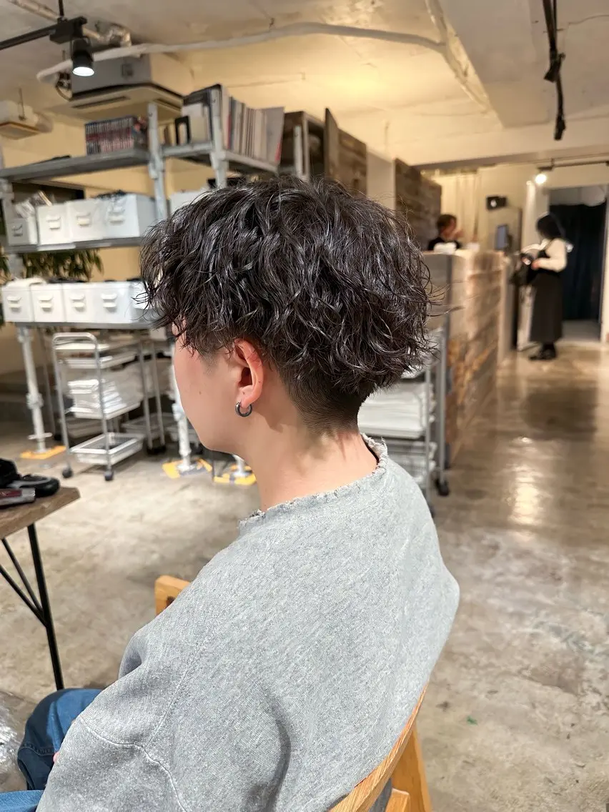メンズ メンズパーマ メンズツイストパーマ ツイストパーマ カット ヘアカラー パーマ トリートメント 骨格補正施術/メンズ 専門美容師/YUYAのヘアスタイル