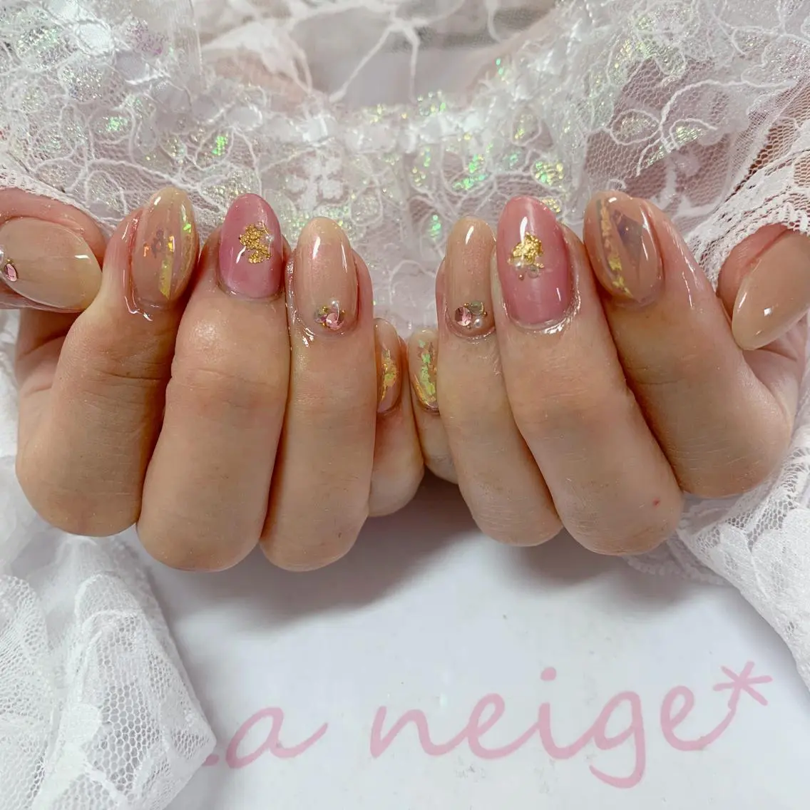 ネイル La neige* yuki 🐩🌙のネイルデザイン