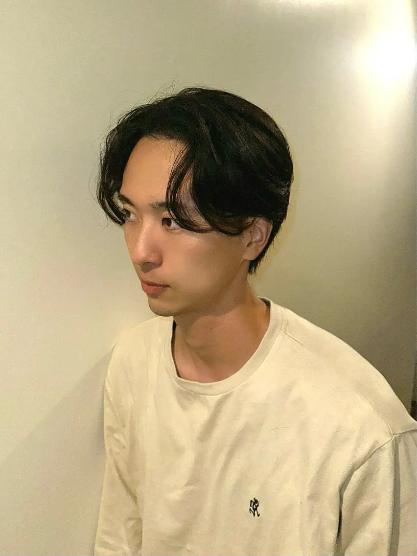 メンズ センターパート 似合わせデザイン✨/ 大野 颯平/銀座のヘアスタイル