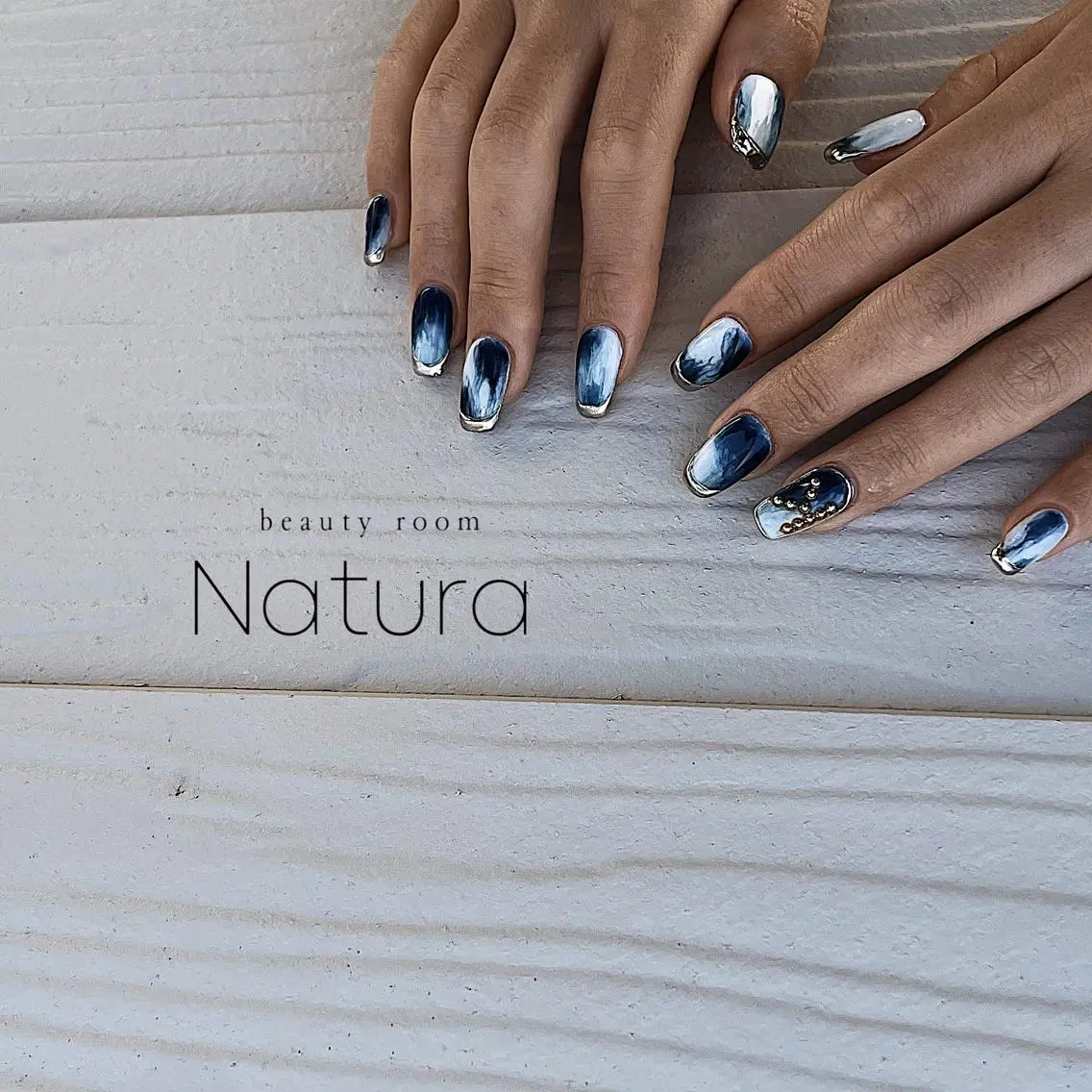 ネイル マツエク・マツパ アイブロウ ハンドネイル beautyroom Naturaのネイルデザイン