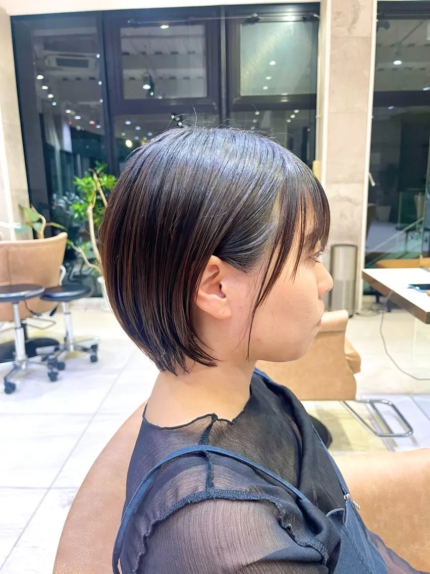 ショート ボブ／レイヤーモデル 募集中🫧ゆい🌼のヘアスタイル