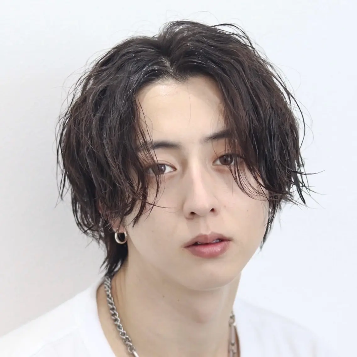 ミディアム メンズ パーマ職人🔥／短髪 執行役員／YUTAのヘアスタイル