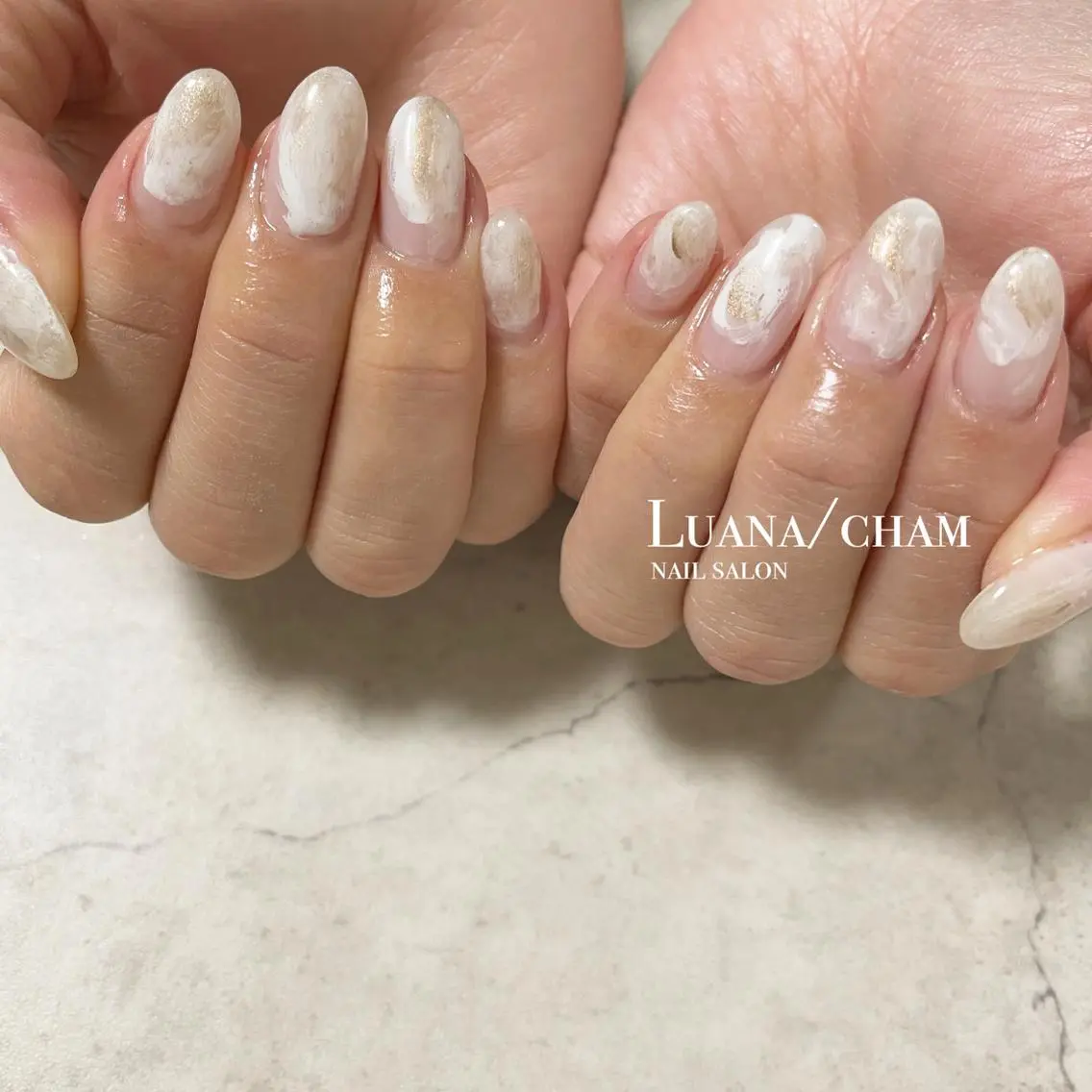 ショート ネイル ハンドネイル nail salon neigeのネイルデザイン