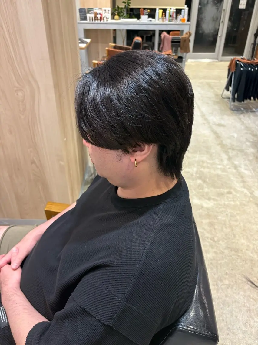 メンズ カット 縮毛矯正 小堀 いぶきのヘアスタイル