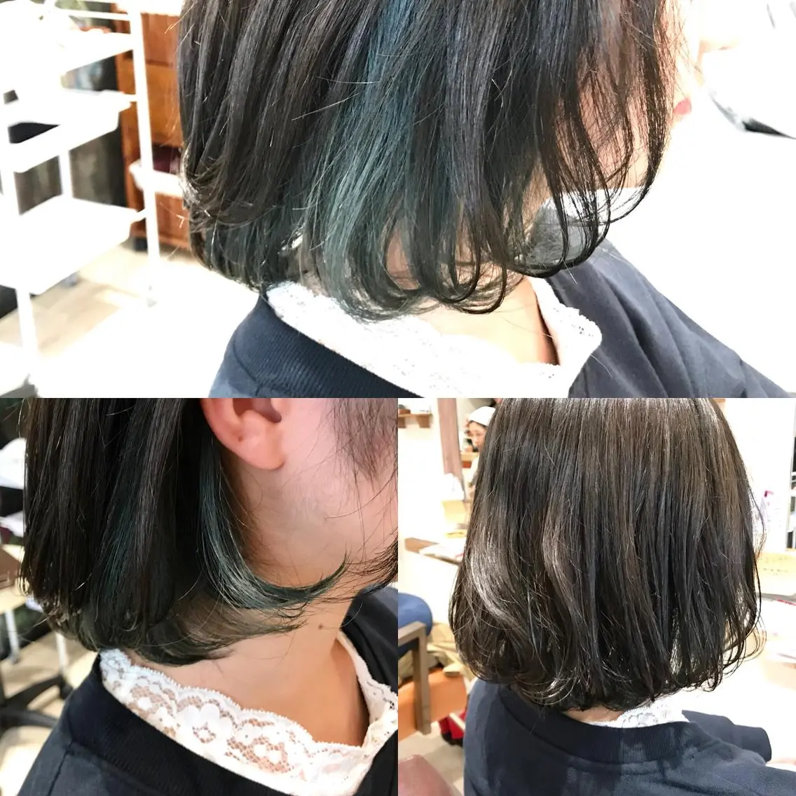 ショート カラー インナーカラー メンズ指名多数!! 田島史也のヘアスタイル