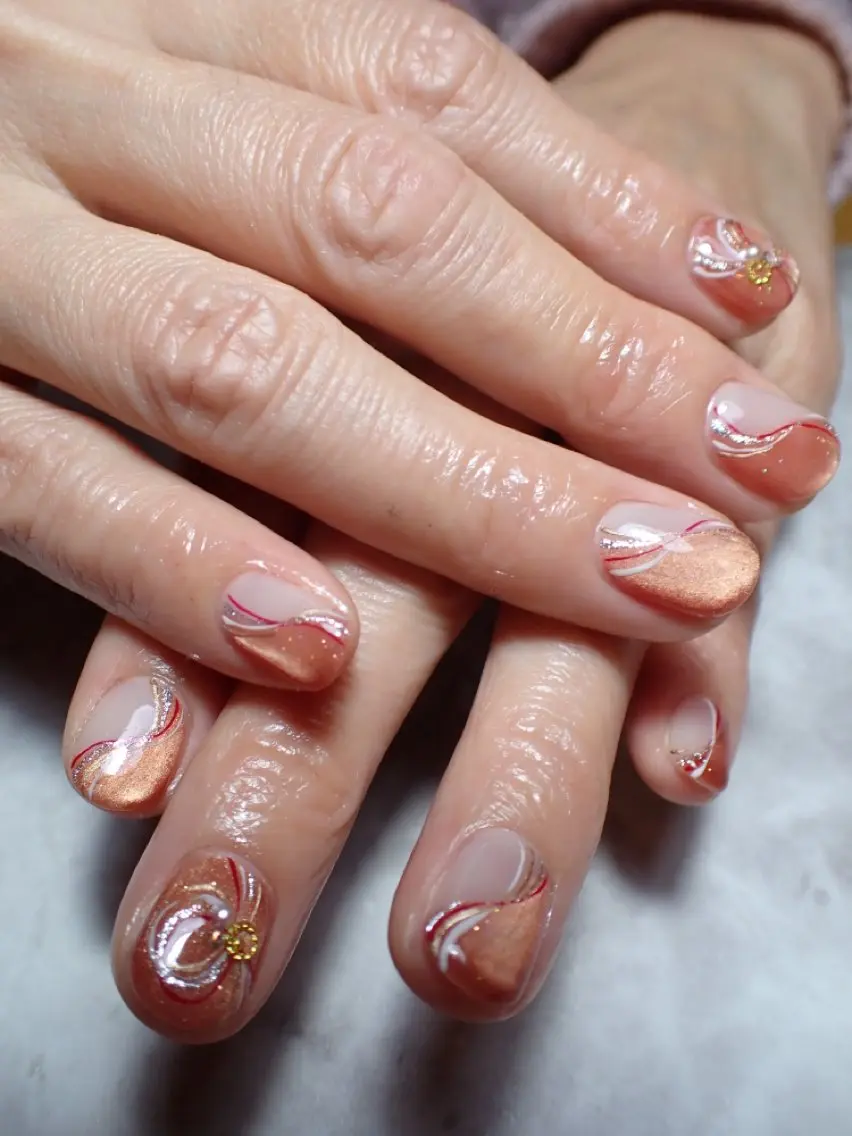 ネイル ハンドネイル Nailsalon C.U.Eのネイルデザイン